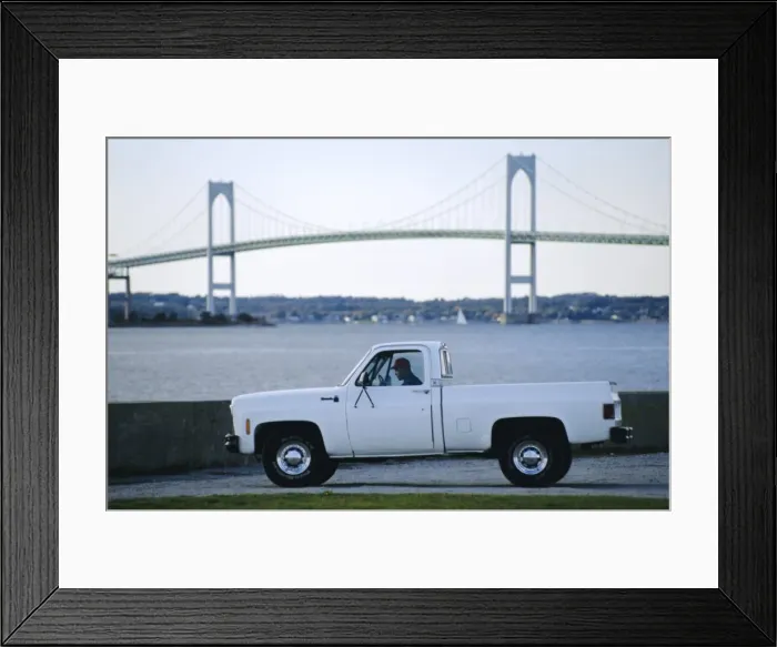 Framed Print : Newport Bridge Framed Print : Newport Bridge