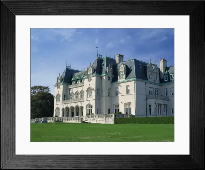 Framed Print : Exterior of the Marble House Framed Print : Exterior of the Marble House
