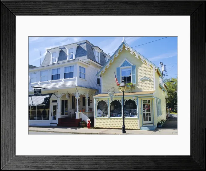 Framed Print : Oak Bluffs Framed Print : Oak Bluffs