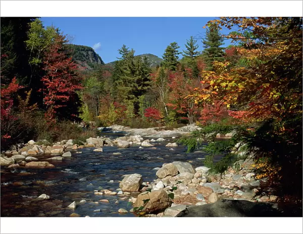 The Swift River in autumn (fall)