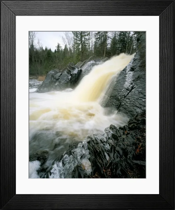Framed Print : Sawtelle Falls Framed Print : Sawtelle Falls