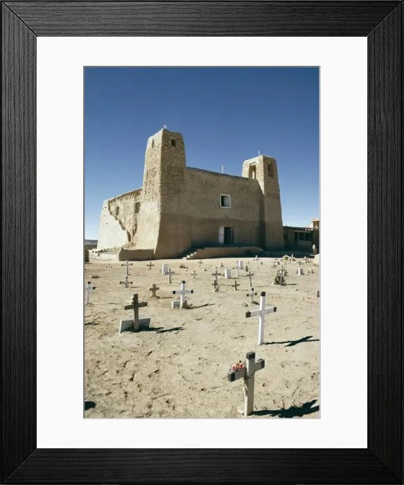 Framed Print : 16th century Mission San Estevan del Rey Framed Print : 16th century Mission San Estevan del Rey