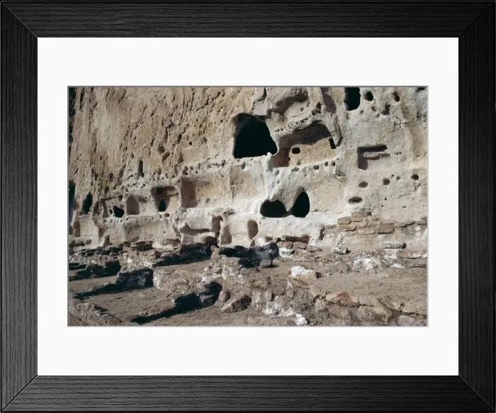 Framed Print : Indian Long House ruin Framed Print : Indian Long House ruin