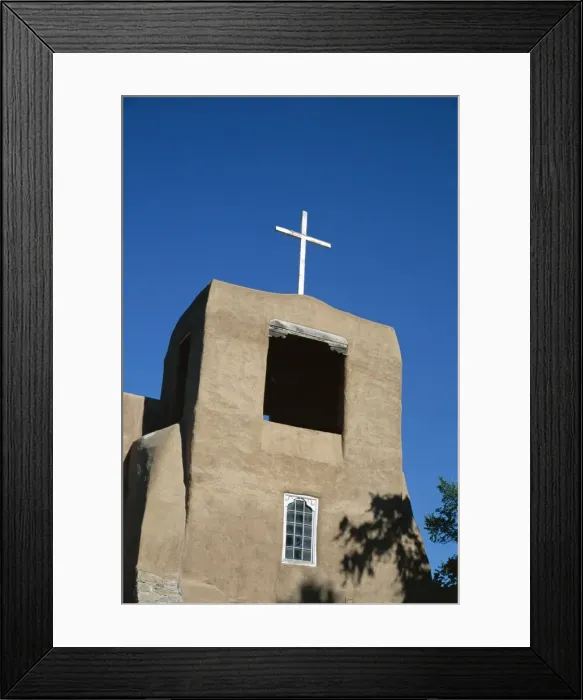 Framed Print : San Miguel chapel detail Framed Print : San Miguel chapel detail