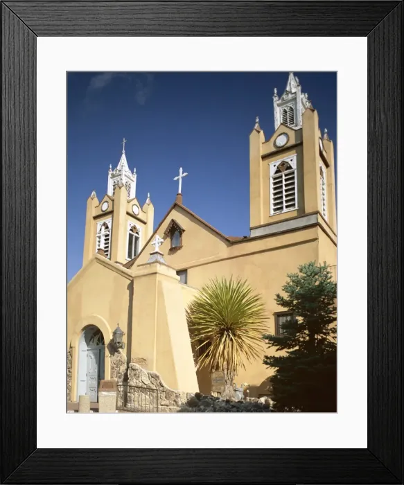 Framed Print : Exterior of San Felipe de Neri Christian church Framed Print : Exterior of San Felipe de Neri Christian church
