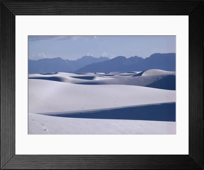 Framed Print : White Sands desert, New Mexico, United States of America (U Framed Print : White Sands desert, New Mexico, United States of America (U
