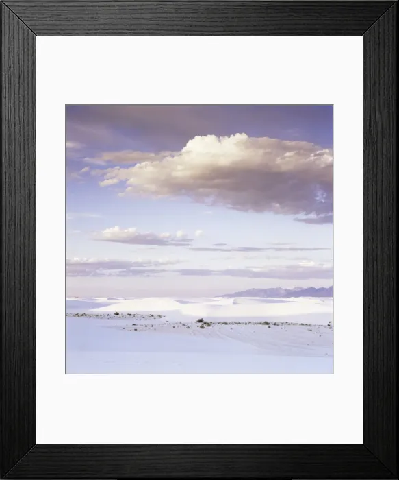 Framed Print : Barchan dune Framed Print : Barchan dune