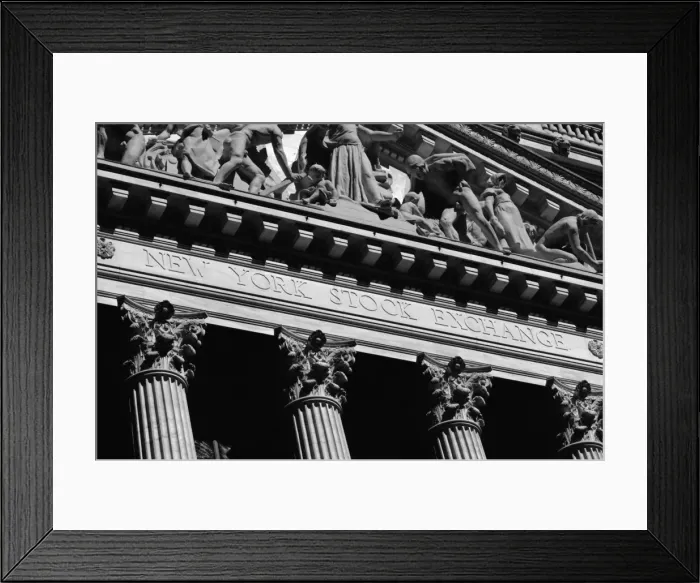 Framed Print : New York Stock Exchange Framed Print : New York Stock Exchange