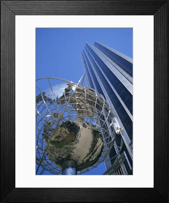 Framed Print : Columbus Circle Framed Print : Columbus Circle