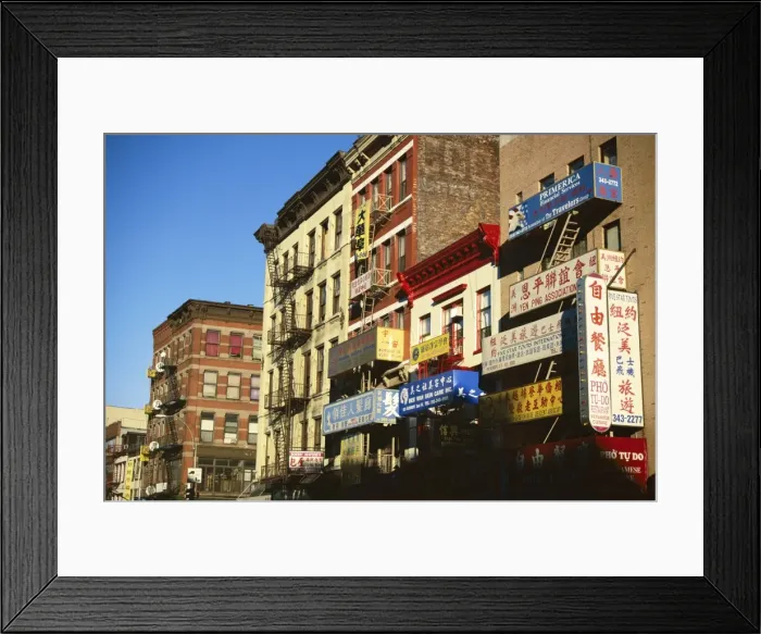 Framed Print : Chinatown, New York City, New York, United States of America (U Framed Print : Chinatown, New York City, New York, United States of America (U