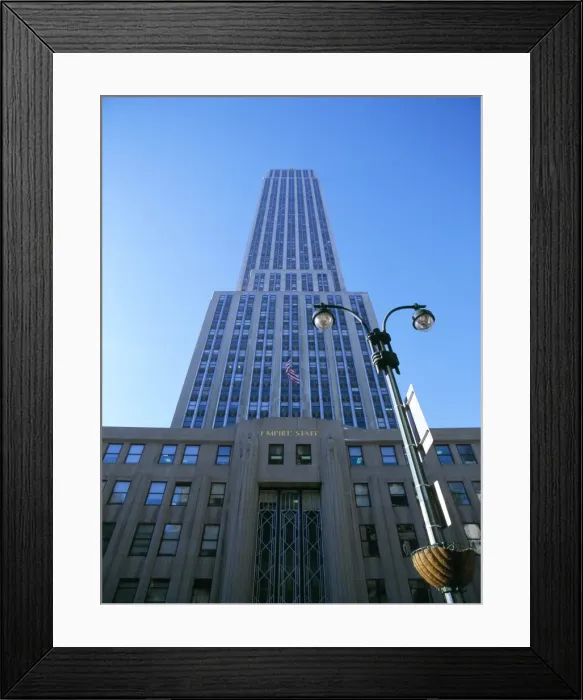 Framed Print : Empire State Building Framed Print : Empire State Building