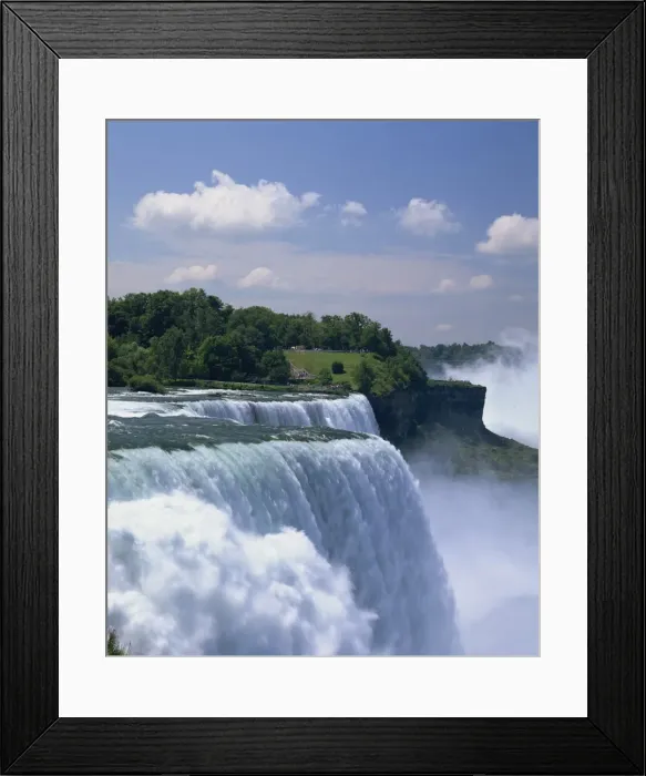 Framed Print : The American Falls at the Niagara Falls Framed Print : The American Falls at the Niagara Falls