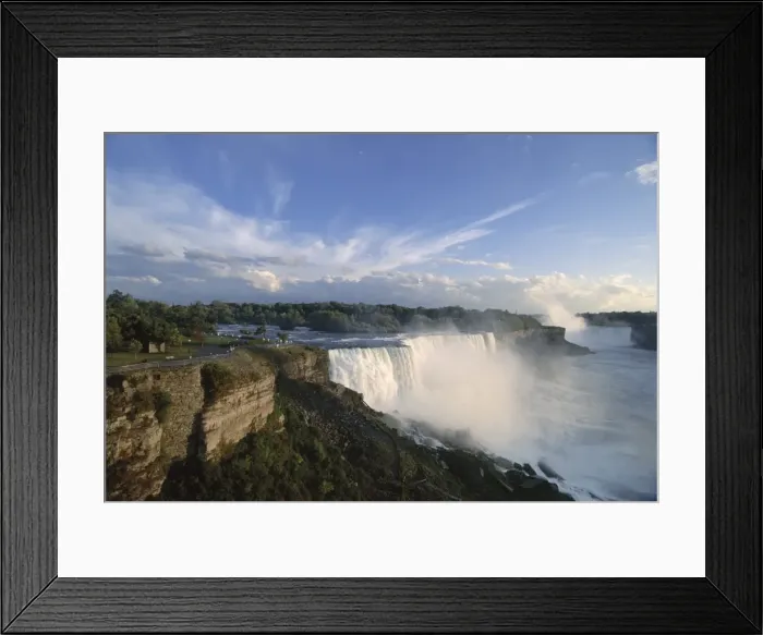 Framed Print : American Falls in foreground Framed Print : American Falls in foreground