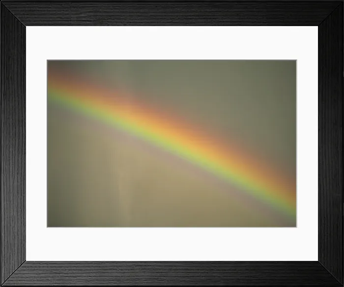 Framed Print : Close-up of a rainbow over Niagara Falls Framed Print : Close-up of a rainbow over Niagara Falls