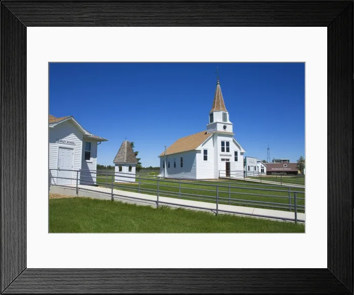Framed Print : _MG_2517. Ridgeway Lutheran Church, Prairie Outpost Park