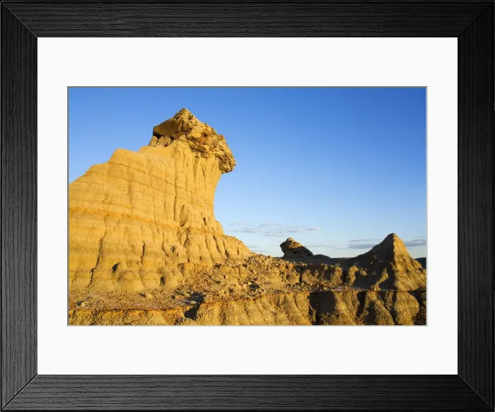 Framed Print : _MG_2607. Slump Block area in Theodore Roosevelt National Park North Unit Framed Print : _MG_2607. Slump Block area in Theodore Roosevelt National Park North Unit