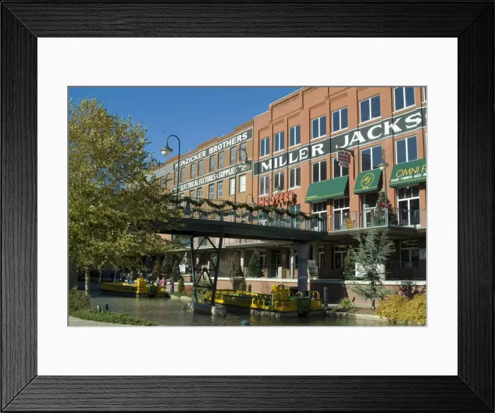 Framed Print : Bricktown, Oklahoma City Framed Print : Bricktown, Oklahoma City