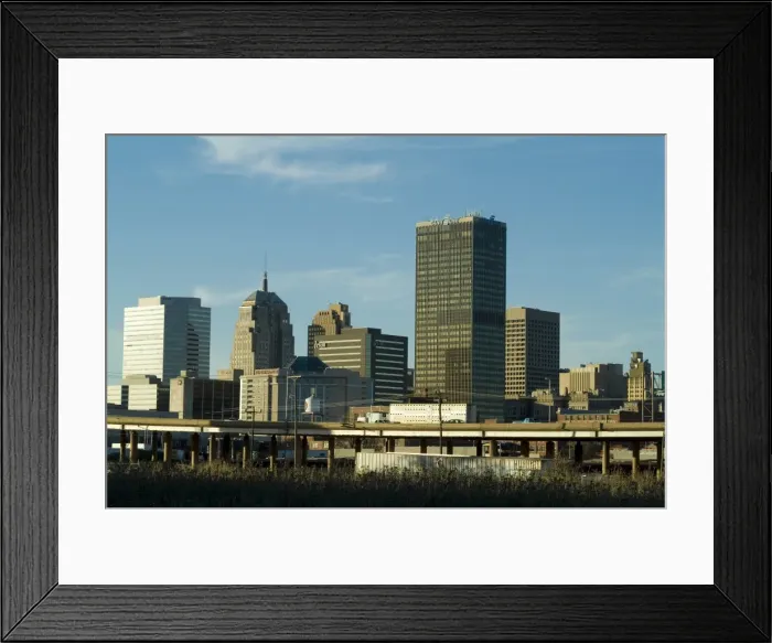 Framed Print : Skyline, Oklahoma City Framed Print : Skyline, Oklahoma City