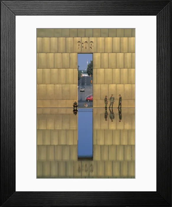 Framed Print : Oklahoma City National Memorial Framed Print : Oklahoma City National Memorial