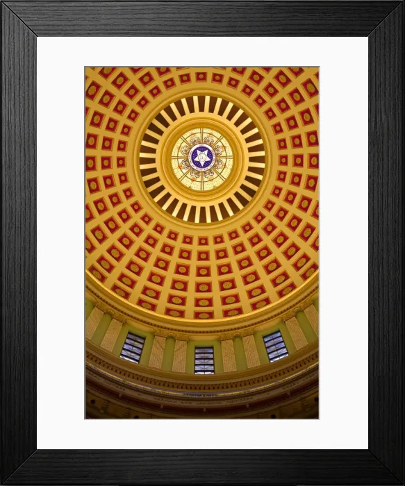Framed Print : Rotunda, State Capitol Building Framed Print : Rotunda, State Capitol Building