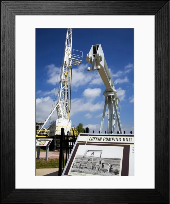 Framed Print : Devon Energy Oil & Gas Park Framed Print : Devon Energy Oil & Gas Park