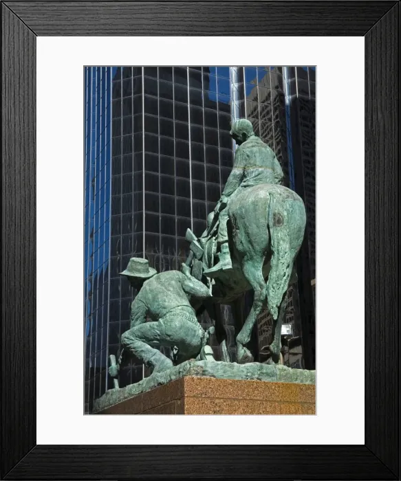 Framed Print : Pioneer Monument by Leonard D Framed Print : Pioneer Monument by Leonard D