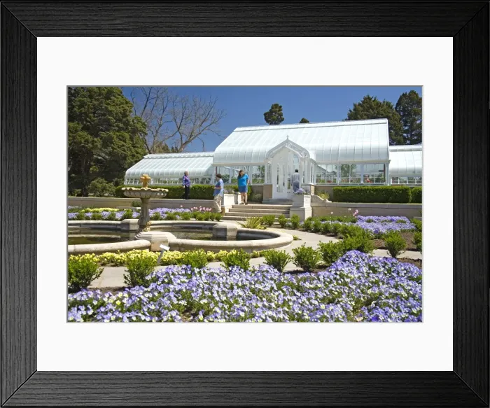 Framed Print : Garden Center Park Framed Print : Garden Center Park