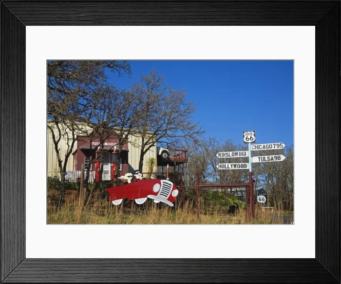 Framed Print : 1920s Filling Station Framed Print : 1920s Filling Station
