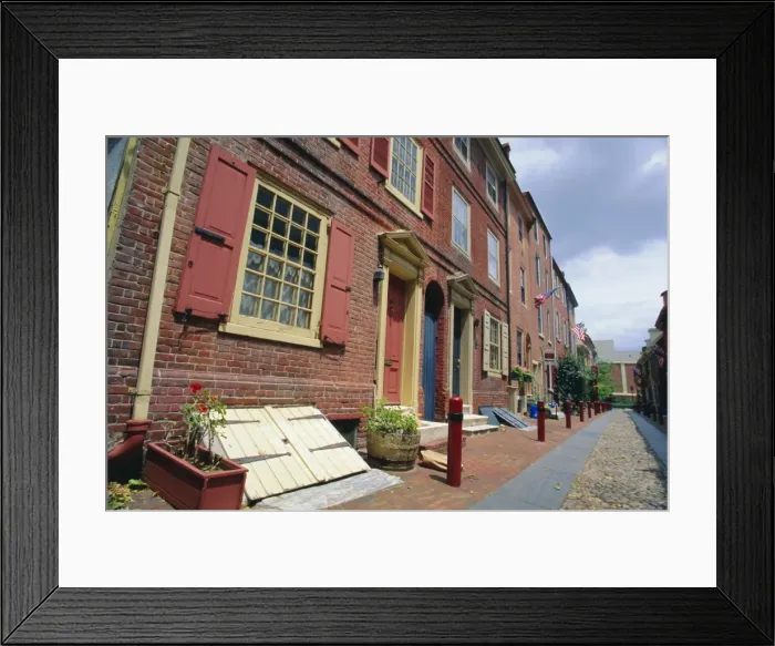 Framed Print : Elphreths Alley Framed Print : Elphreths Alley