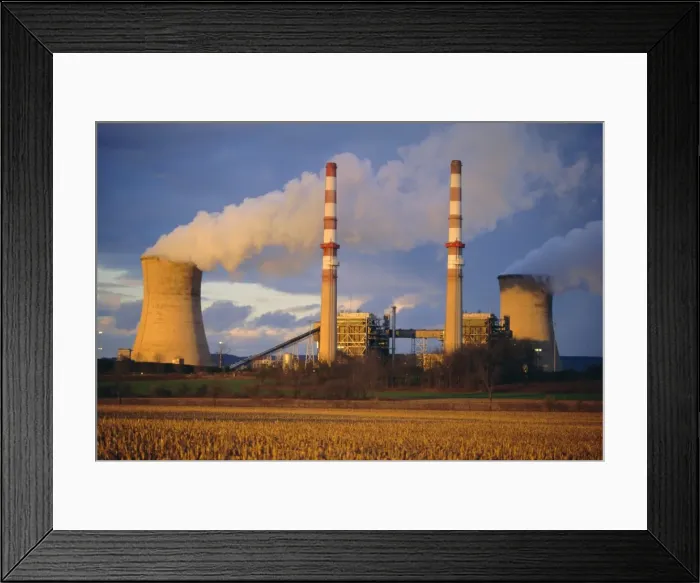Framed Print : Power station at Middleburg Framed Print : Power station at Middleburg