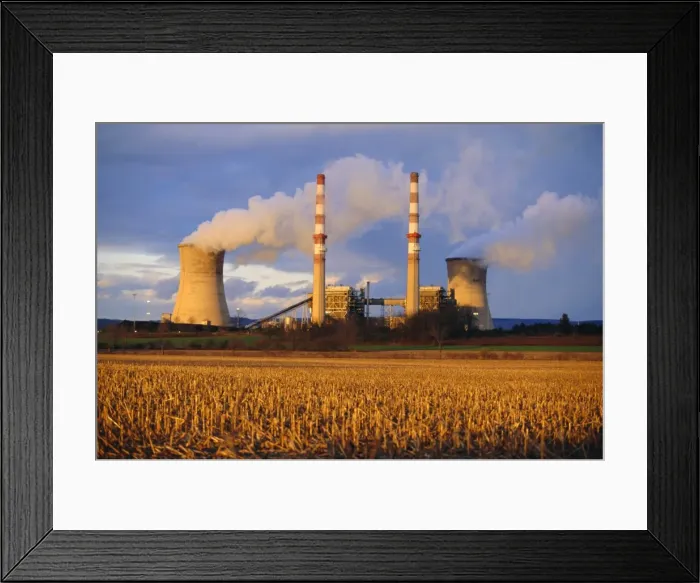 Framed Print : Power Station Framed Print : Power Station