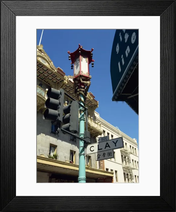 Framed Print : Chinatown, San Francisco Framed Print : Chinatown, San Francisco