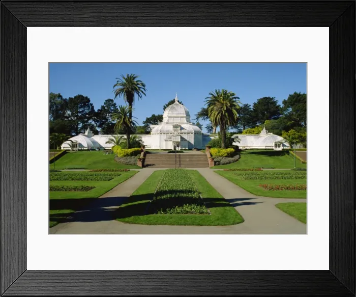 Framed Print : The Conservatory of Flowers Framed Print : The Conservatory of Flowers