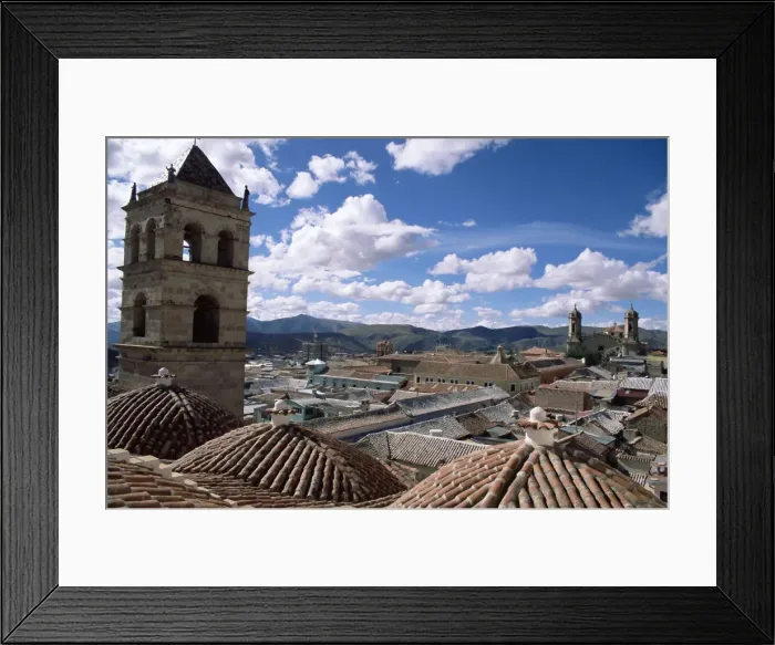 Framed Print : Roof top view of Christian Convent of San Francisco Framed Print : Roof top view of Christian Convent of San Francisco