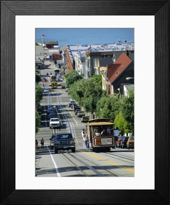 Framed Print : Street scene Framed Print : Street scene