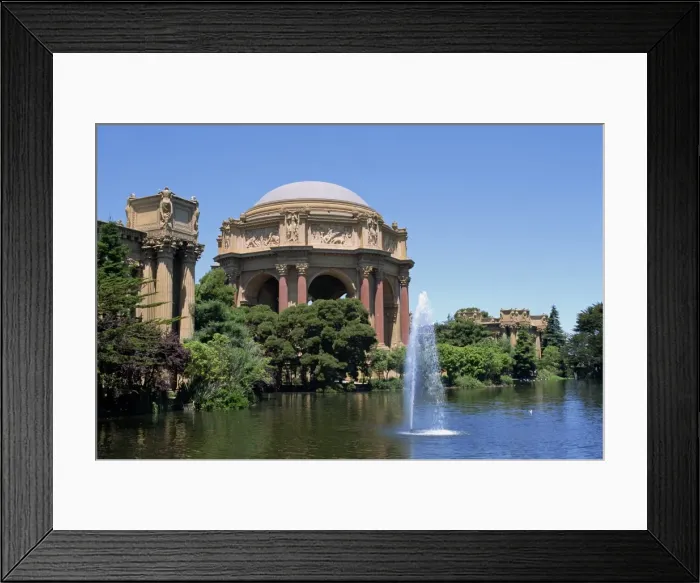 Framed Print : Exterior of the Palace of Fine Arts Framed Print : Exterior of the Palace of Fine Arts