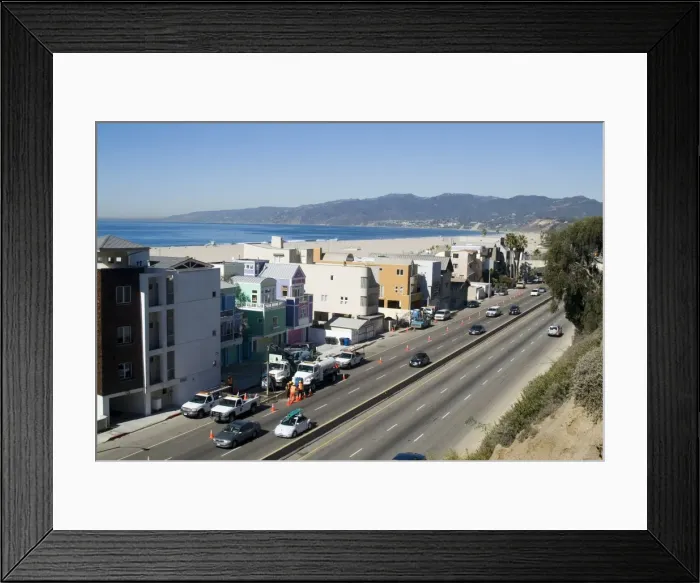 Framed Print : Pacific Coast Highway Framed Print : Pacific Coast Highway