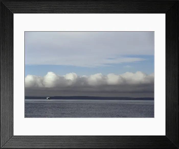 Framed Print : Ferry route from West Seattle to Vashon Island Framed Print : Ferry route from West Seattle to Vashon Island