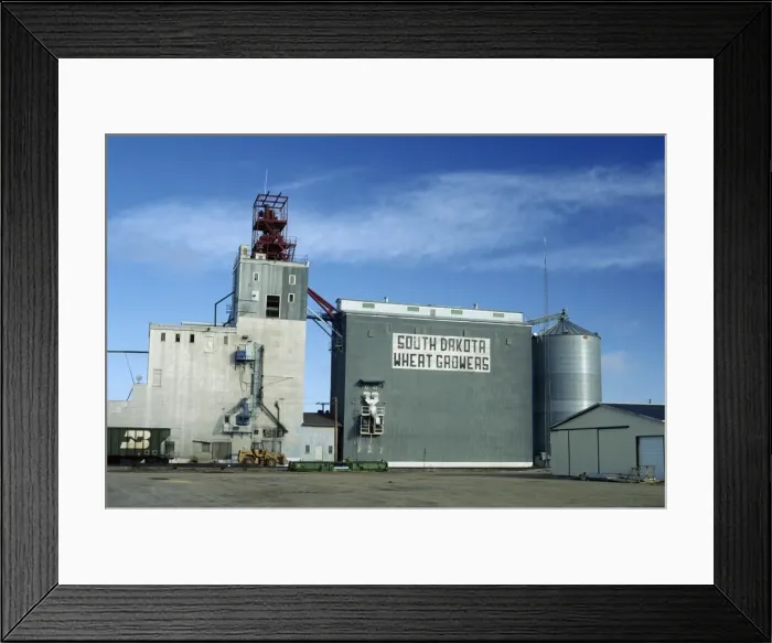 Framed Print : Grain elevator Framed Print : Grain elevator