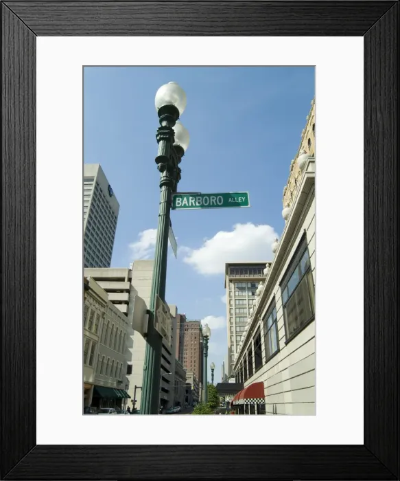 Framed Print : Second Street Framed Print : Second Street