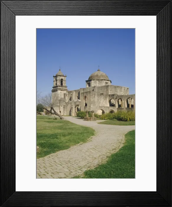 Framed Print : San Jose Mission Framed Print : San Jose Mission