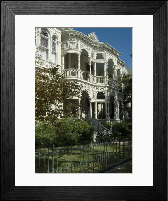 Framed Print : Historic District Framed Print : Historic District