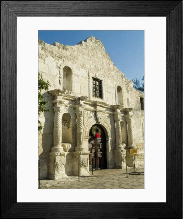 Framed Print : The Alamo, San Antonio Framed Print : The Alamo, San Antonio