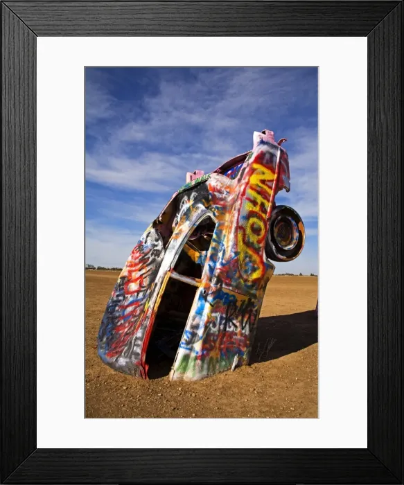 Framed Print : Cadillac Ranch Framed Print : Cadillac Ranch