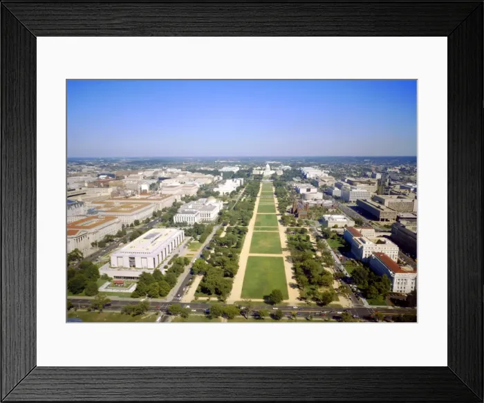 Framed Print : Washington Mall and Capitol Building from the Washington Monument Framed Print : Washington Mall and Capitol Building from the Washington Monument