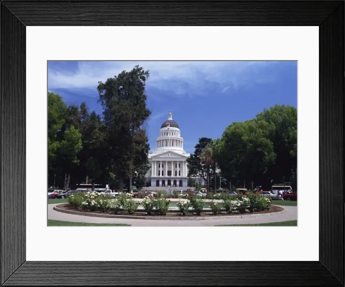 Framed Print : Exterior of the State Capitol Building Framed Print : Exterior of the State Capitol Building