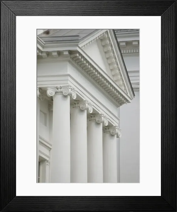 Framed Print : mcs0115. Virginia State Capitol, Richmond, Virginia