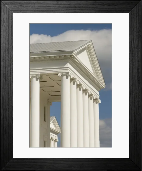 Framed Print : mcs0116. Virginia State Capitol, Richmond, Virginia