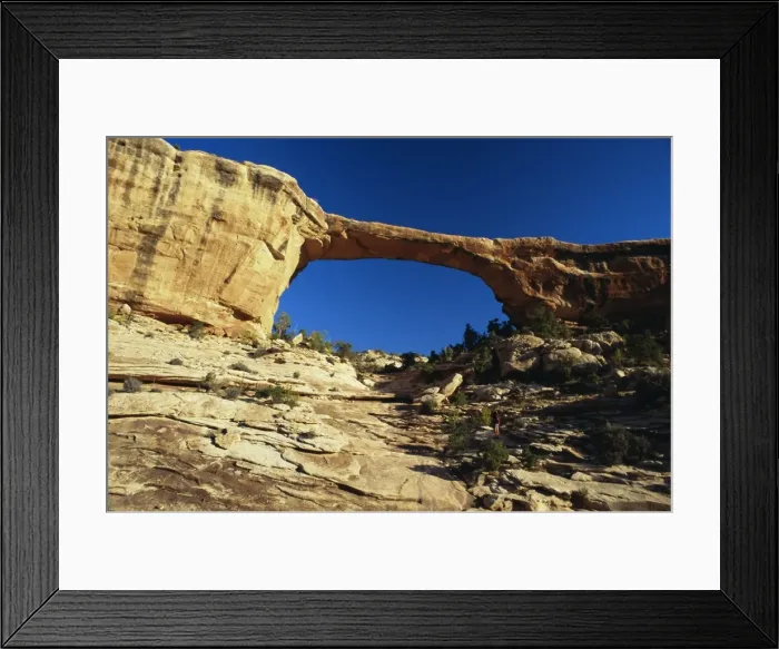 Framed Print : Natural Bridges National Park