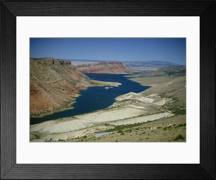 Framed Print : Reservoir on Green River Framed Print : Reservoir on Green River